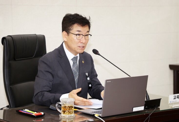 충북교육청 윤건영 교육감, AI시대에...