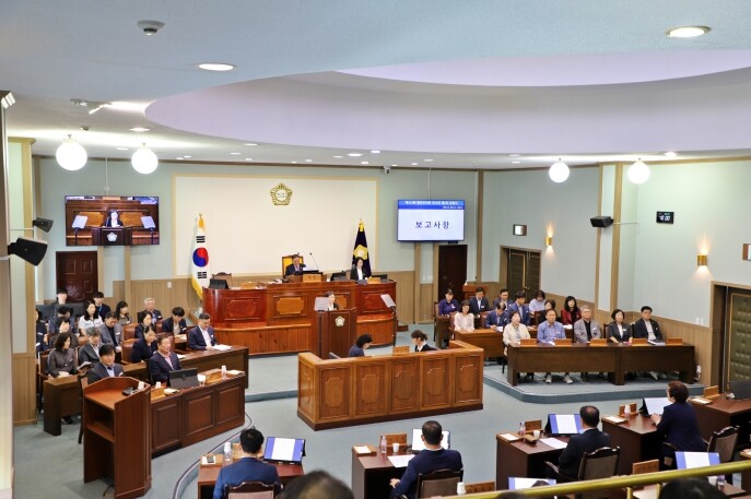 함안군의회, 제314회 임시회 폐회