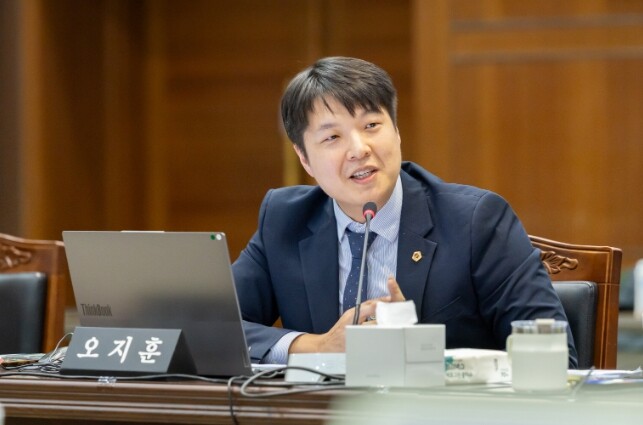 경기도의회 오지훈 의원, 경기도체육회...