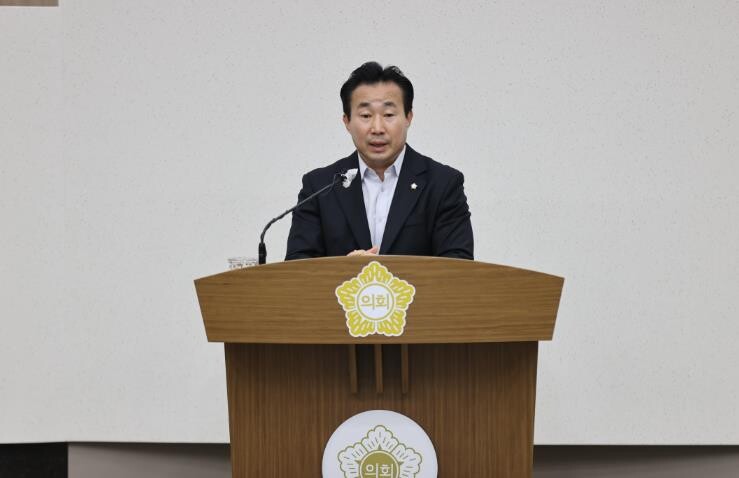 당진시의회, 윤명수 의원 산업도시 당...