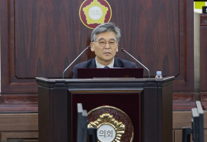 화성특례시의회 이용운 의원 5분자유발...